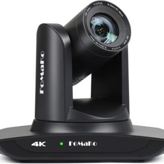 Caméra PTZ 4K HDMI FoMaKo, suivi automatique par IA, zoom optique 4K 20X, USB 3.0 LAN, pour événements religieux, conférences, éducation, culte, K20UH - K20UH
