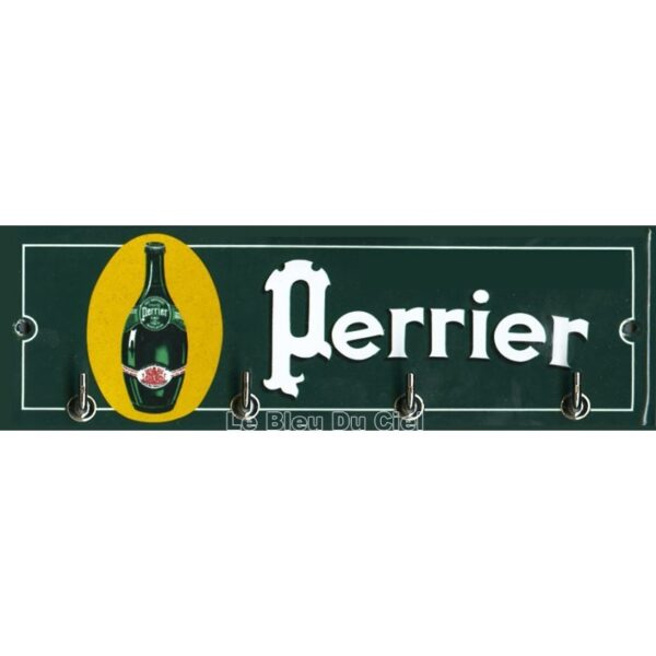 Accroche clés, torchons, etc.. émaillé : Perrier – Image 2