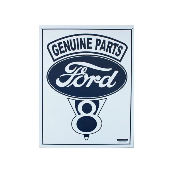plaque métal publicitaire 30x40cm plate : FORD GENUINE PARTS