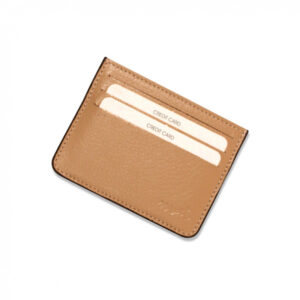 Protège CB Barrière RFID 6 cartes Cuir Crème