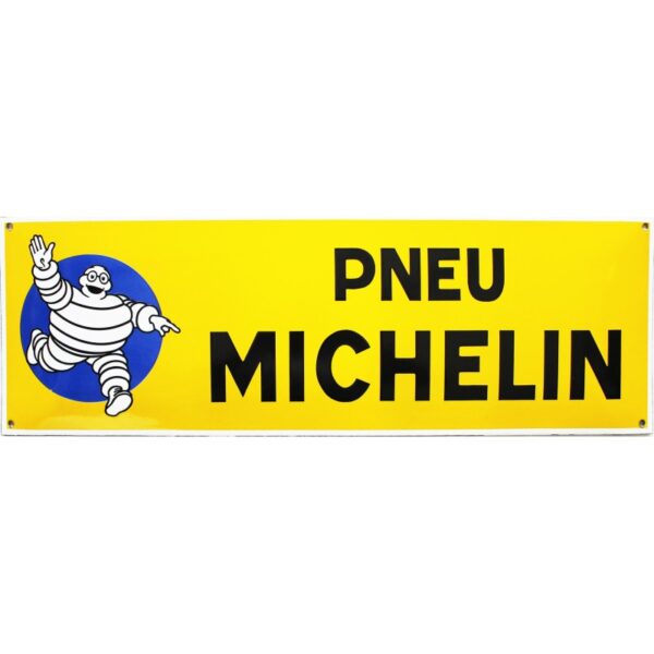Plaque émaillée : PNEU MICHELIN