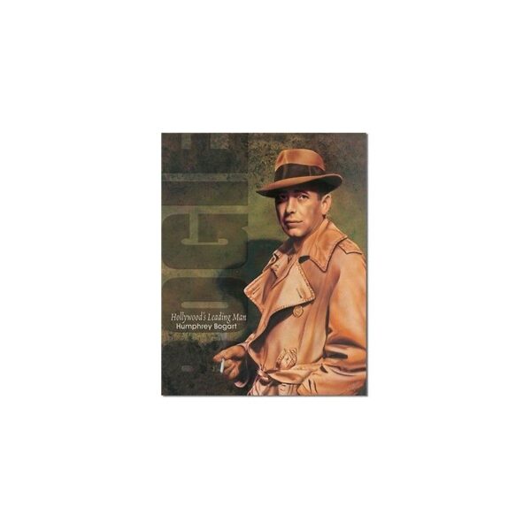 Plaque métal publicitaire 30x40cm plate : HUMPHREY BOGART