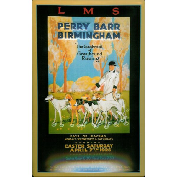 Votre plaque publicitaire 20x30cm bombée en relief Perry-barr-Birmingham