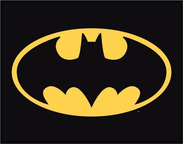 Plaque métal plate 30 x 40 cm : Batman - Logo – Image 2