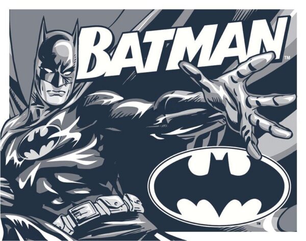 Plaque métal plate 30 x 40 cm : Batman - Duotone – Image 2