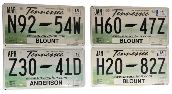 TENNESSEE : Plaque immatriculation US 30x15cm plate – Image 2
