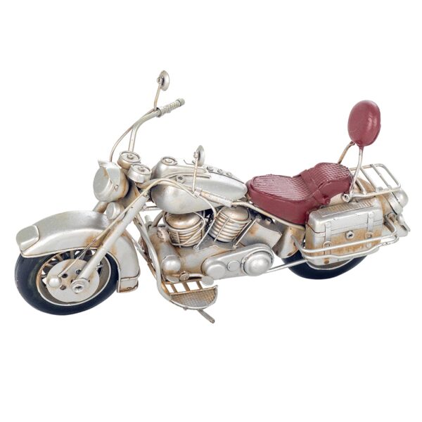 Moto métal vintage 27 x 11,50 x 15 cm