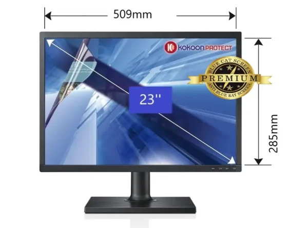 Protection d’écran BlueCat Screen PREMIUM pour Ordinateur 23 pouces (285X509mm) ou inférieur