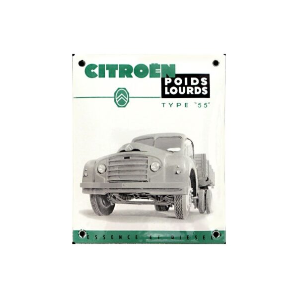 Plaque émaillée : CITROËN U23 TYPE 5