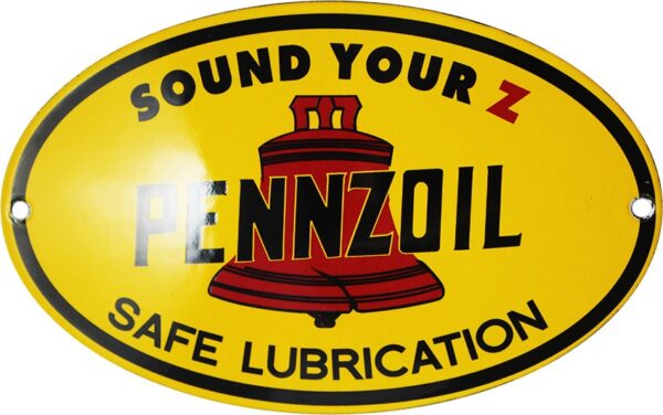 Plaque émaillée : PENNZOIL – Image 2