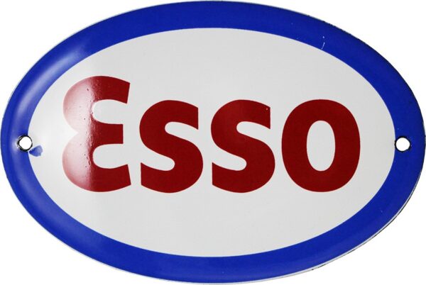 Plaque émaillée : ESSO – Image 2