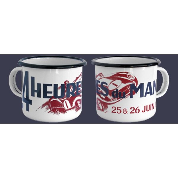 Mug émaillé collection 24 Heures du MANS
