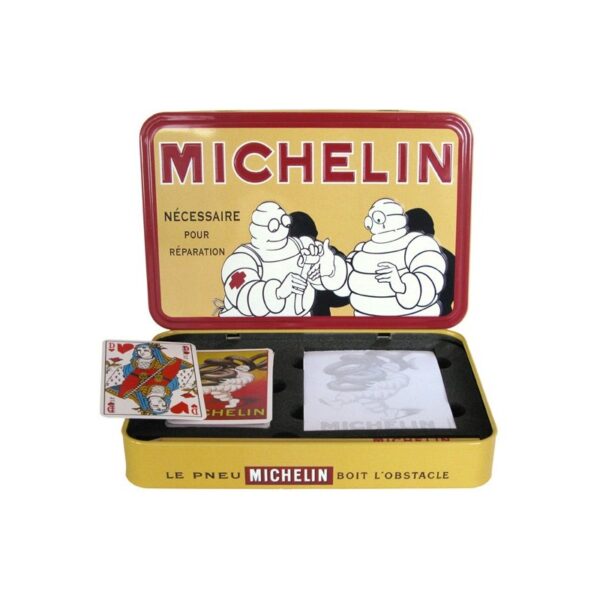 Coffret métal cartes à jouer : MICHELIN