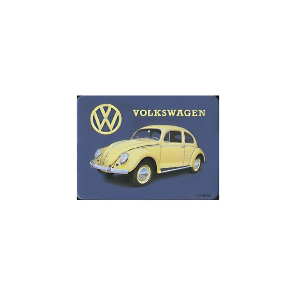 Magnet tôle, plat dimension 6x8cm Volkwagen cox