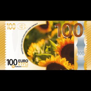 Billet Barrière RFID Kokoon Banknote Visuel Tournesol