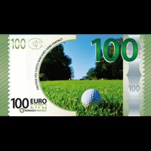 Billet Barrière RFID Kokoon Banknote Visuel Golf