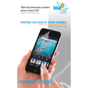 Filtre anti lumière bleue pour iPhone 5/5S/5SE