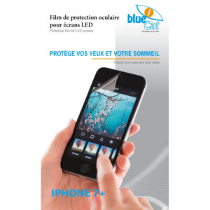 Filtre anti lumière bleue pour iPhone 7+
