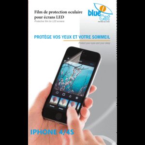 Filtre anti lumière bleue pour iPhone 4/4S