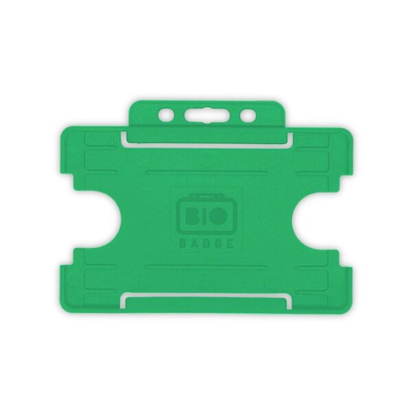 Porte-badges ouverts BioBadge Paysage - Lot de 100 / hellgrün