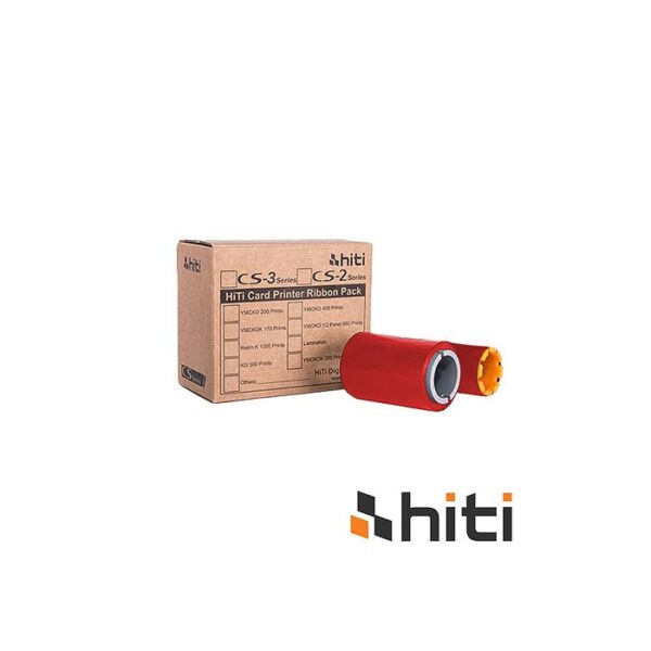 Ruban Hiti CS200 rouge (1 000 impressions)