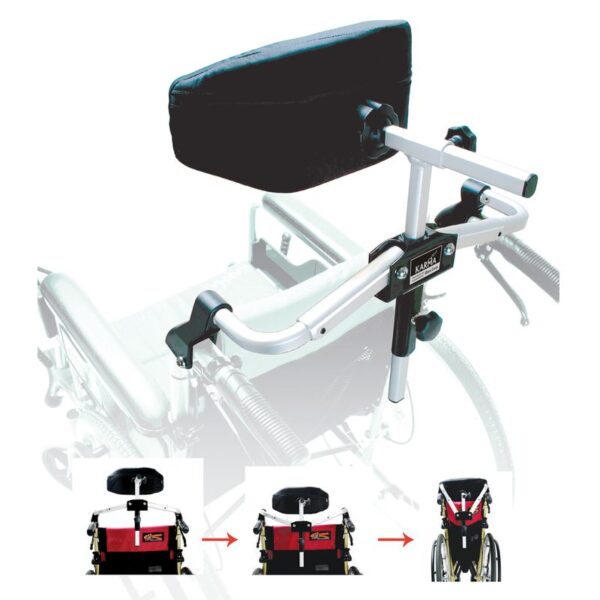 Appui-tête pour fauteuil roulant - L