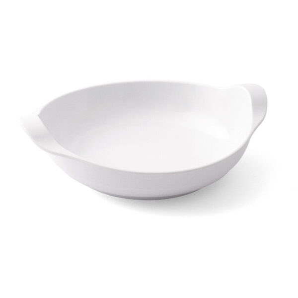 Assiette creuse en mélamine - Blanc - Standard