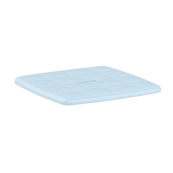 Assise souple pour tabouret compact ou marchepied Capri - Gris