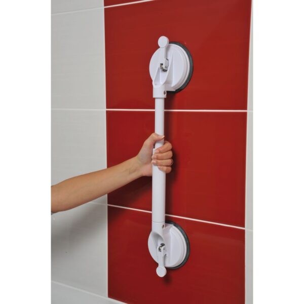 Barre d'appui à ventouses Strong - 44-56 cm