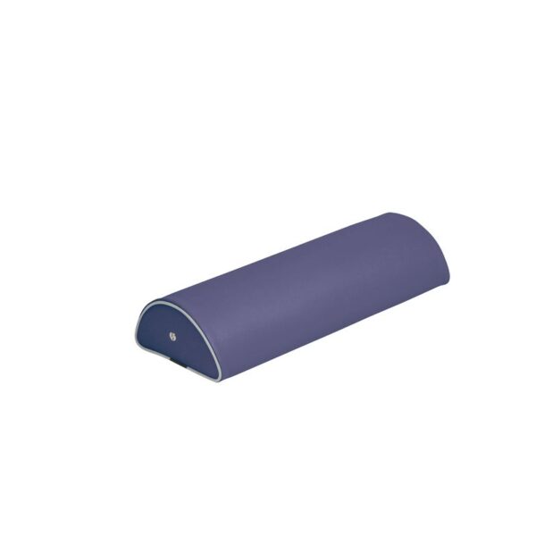 Coussin 1/2 cylindrique pour table - Bleu - 50 x 20 x 10 cm