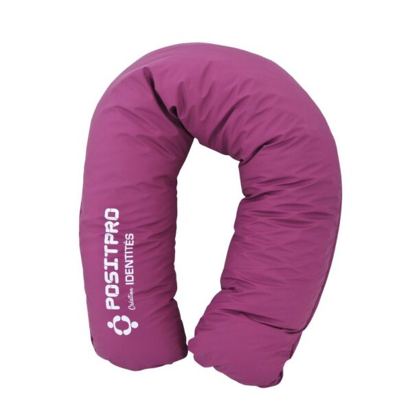 Coussin demi-lune Positpro - Aubergine