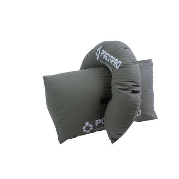 Coussin triangulaire + plot amovible - Gris taupe