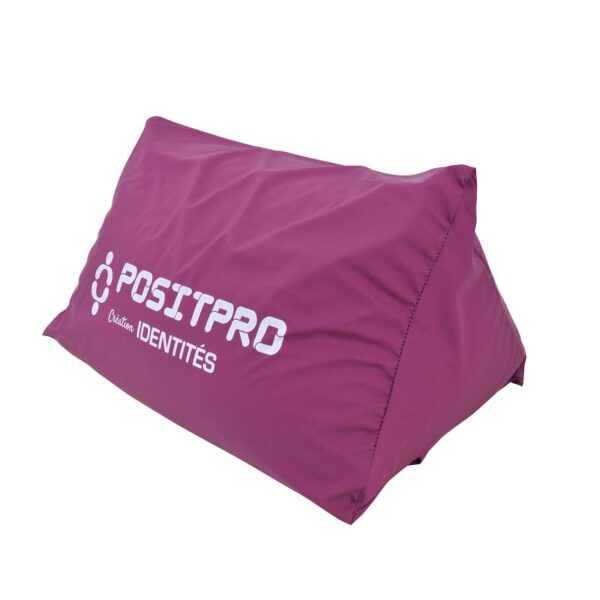 Coussin triangulaire Positpro - Aubergine