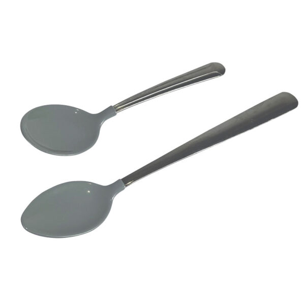 Cuillère caoutchoutée Plastisol - Cuillère ronde courte