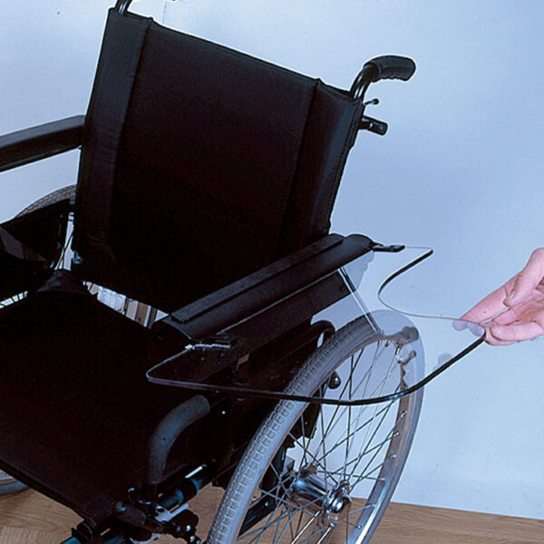 Demi-tablettes universelles pour fauteuil roulant - Demi-tablette droitier