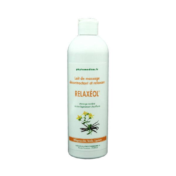 Emulsion lait massant Relaxeol 500 ml - Relaxeol