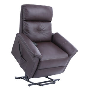 Fauteuil releveur Diamant 2 moteurs - Tissu chiné gris - Maxi