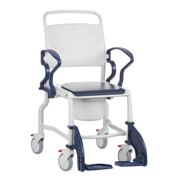 Fauteuil douche/WC Bonn - Bleu