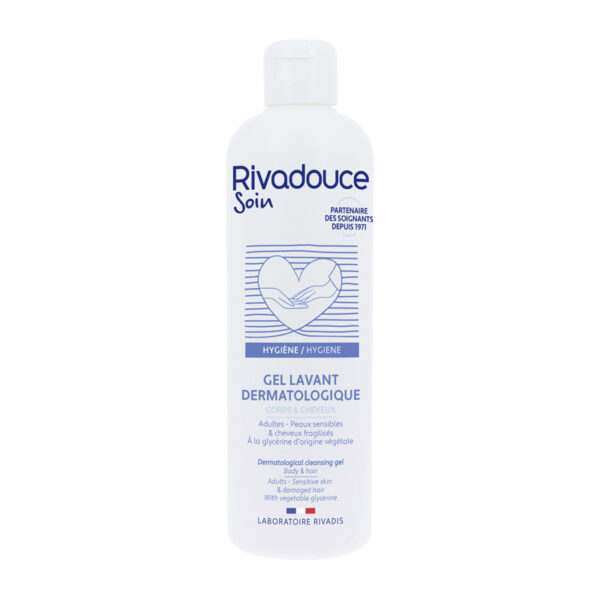 Gel dermatologique corps et cheveux Rivadouce - 500 ml