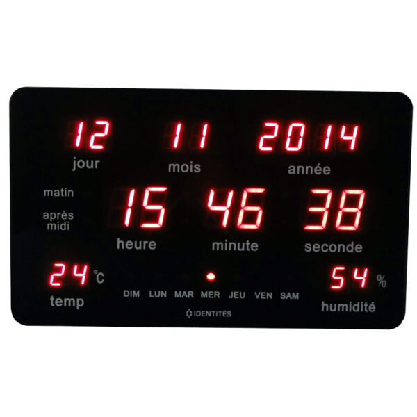 Horloge calendrier StimLed
