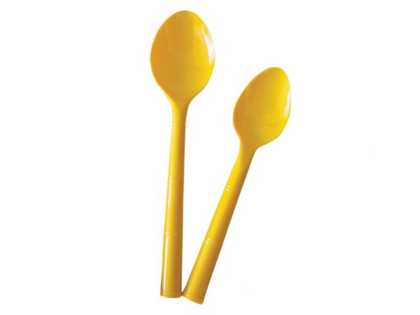Lot de 12 cuillères plastiques - Cuillère à soupe