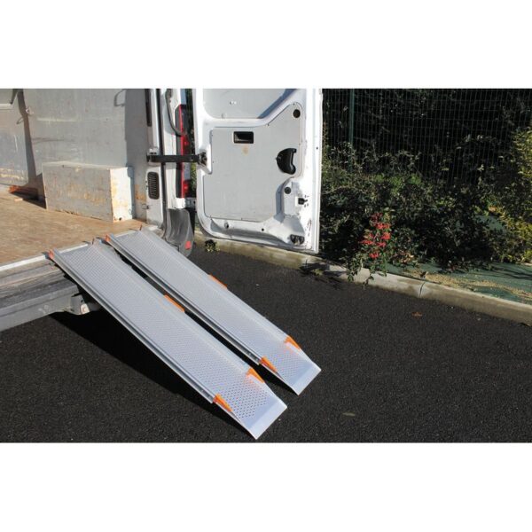 Paire de rampes extra-larges Ergo - 244 cm