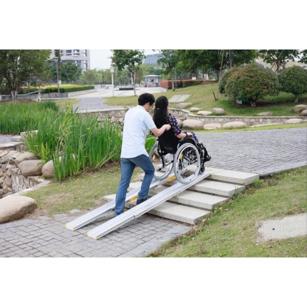 Paires de rampes télescopiques Ergo + - 240 cm