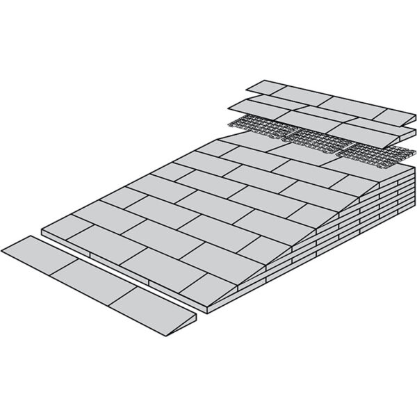 Plan inclinés ramp kit Excellent Systems - Kit 3 - 75 cm
