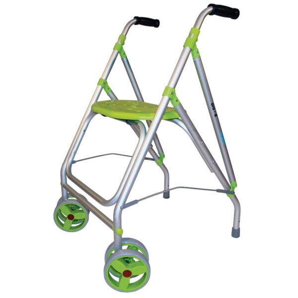 Rollator 2 roues pivotantes Ara-D - Turquoise