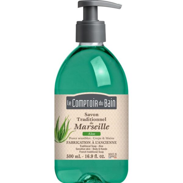 Savons de marseille liquides - Citron-menthe - 1 L