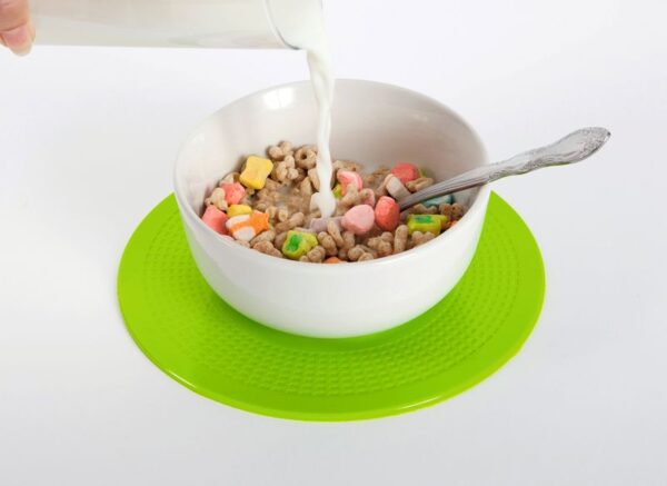 Set antidérapant Dycem rond - Citron Vert - 19 cm