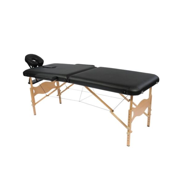 Table de massage pliante KinBasic - Noir