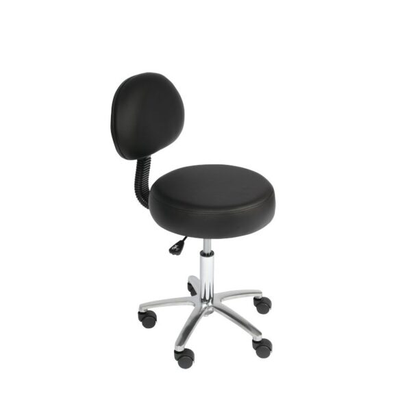 Tabouret avec dossier Confort Premium - Nylon