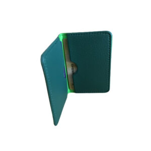 Protège-CB Simili cuir 2 /4 cartes vert anglais